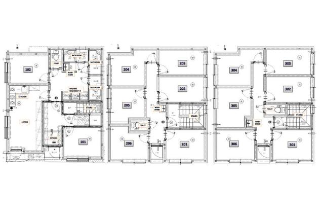 Entire room arrangement/ground plan　全体間取・平面図