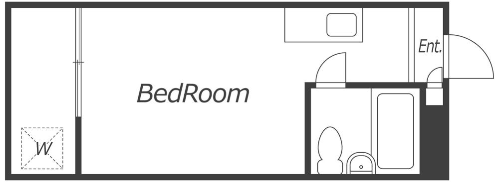 Entire room arrangement/ground plan　全体間取・平面図