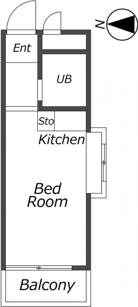 Entire room arrangement/ground plan　全体間取・平面図