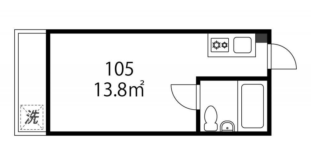 Entire room arrangement/ground plan　全体間取・平面図