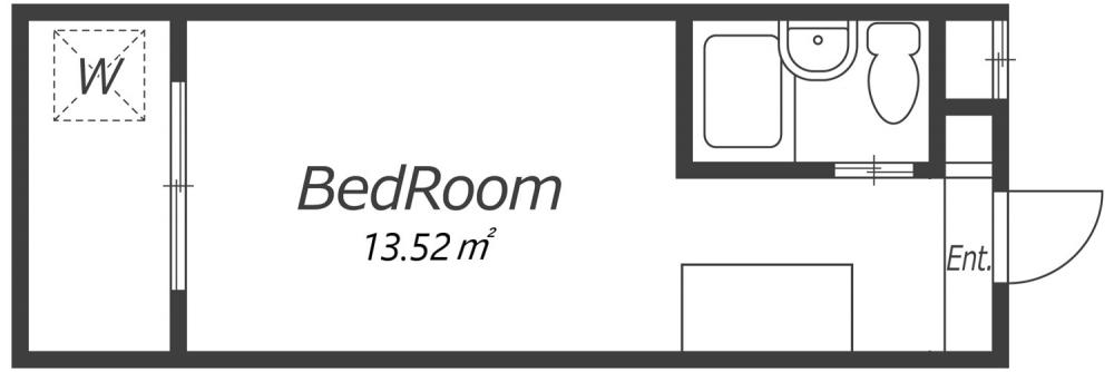 Entire room arrangement/ground plan　全体間取・平面図