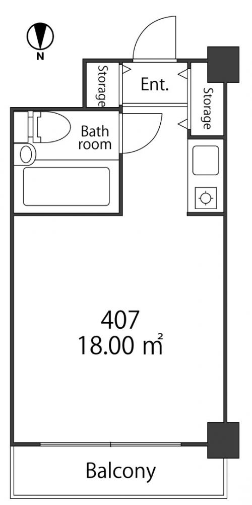 Entire room arrangement/ground plan　全体間取・平面図