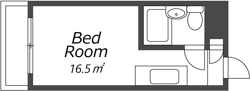 Entire room arrangement/ground plan　全体間取・平面図