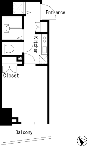 Entire room arrangement/ground plan　全体間取・平面図