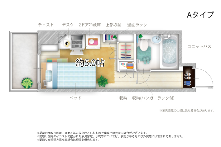 Entire room arrangement/ground plan　全体間取・平面図