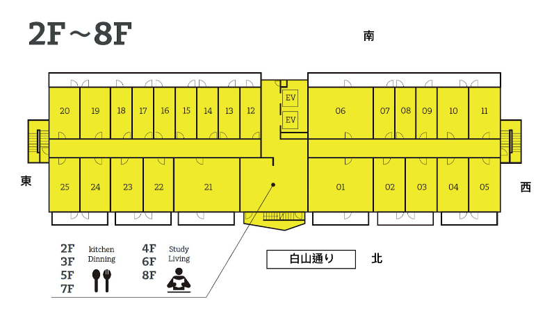 Entire room arrangement/ground plan　全体間取・平面図