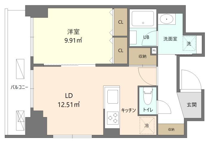 Entire room arrangement/ground plan　全体間取・平面図