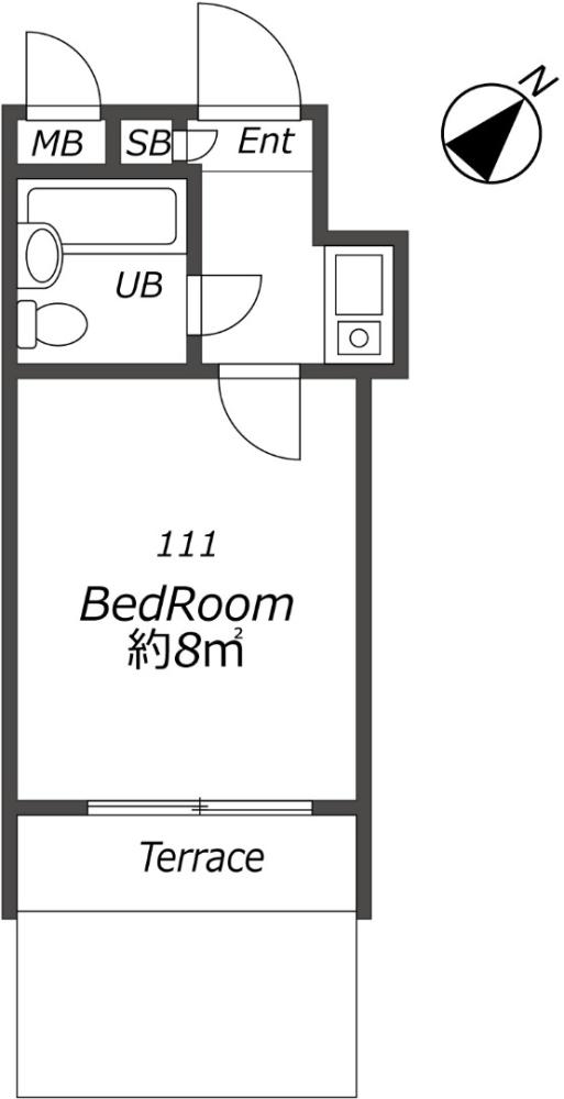 Entire room arrangement/ground plan　全体間取・平面図