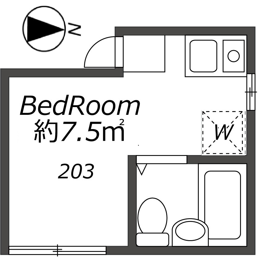 Entire room arrangement/ground plan　全体間取・平面図