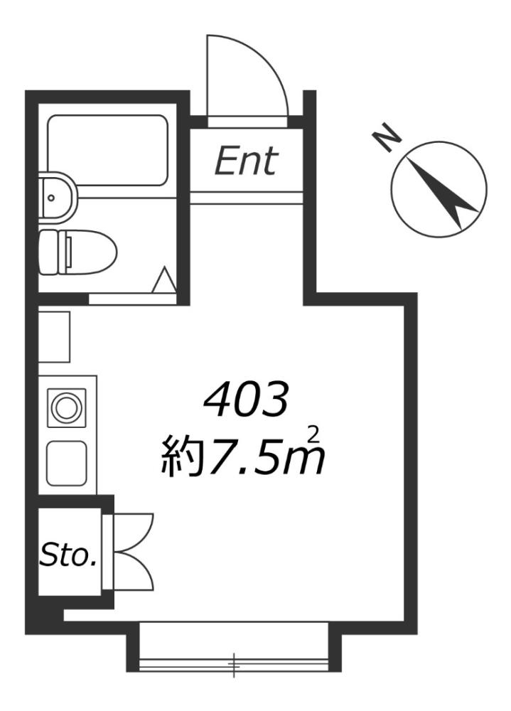 Entire room arrangement/ground plan　全体間取・平面図