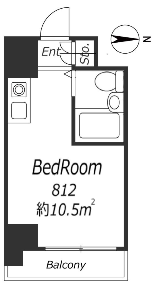 Entire room arrangement/ground plan　全体間取・平面図