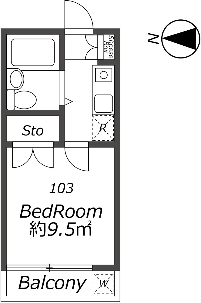 Entire room arrangement/ground plan　全体間取・平面図