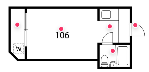 Entire room arrangement/ground plan　全体間取・平面図