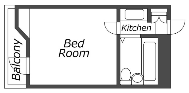 Entire room arrangement/ground plan　全体間取・平面図