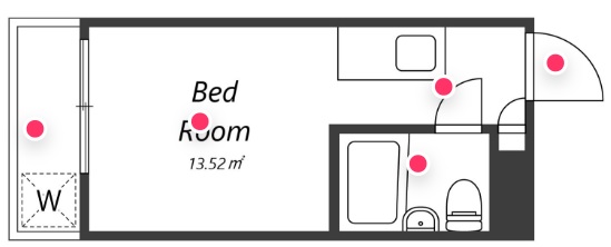 Entire room arrangement/ground plan　全体間取・平面図
