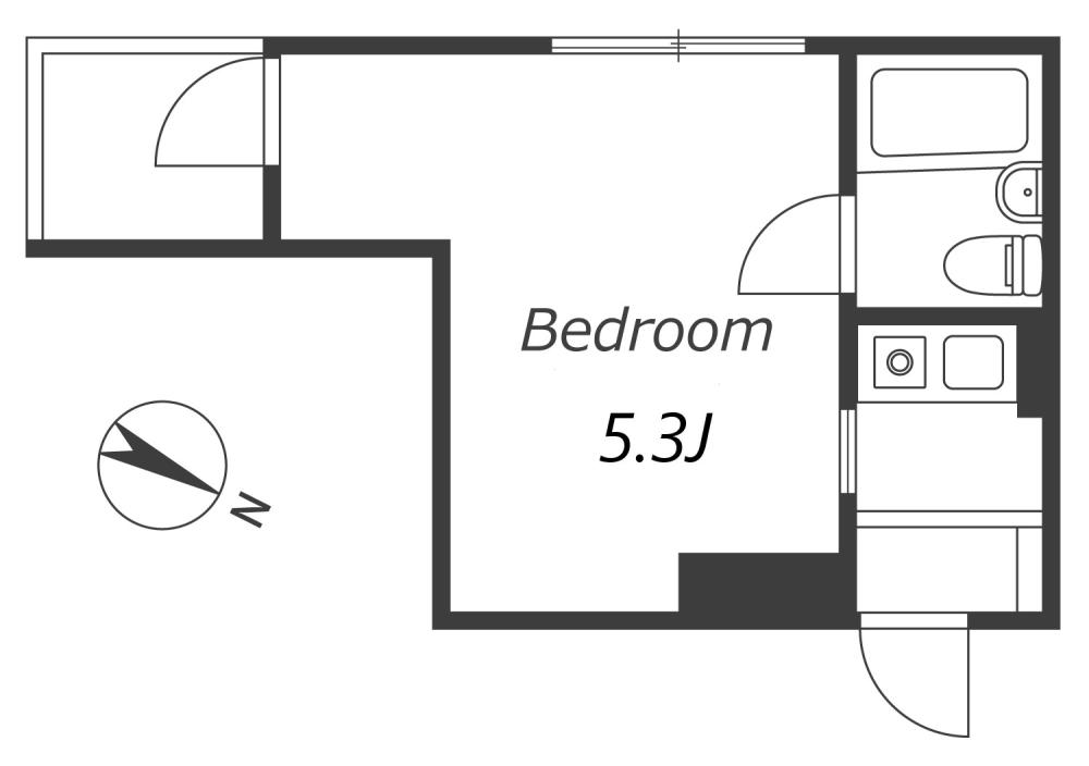 Entire room arrangement/ground plan　全体間取・平面図