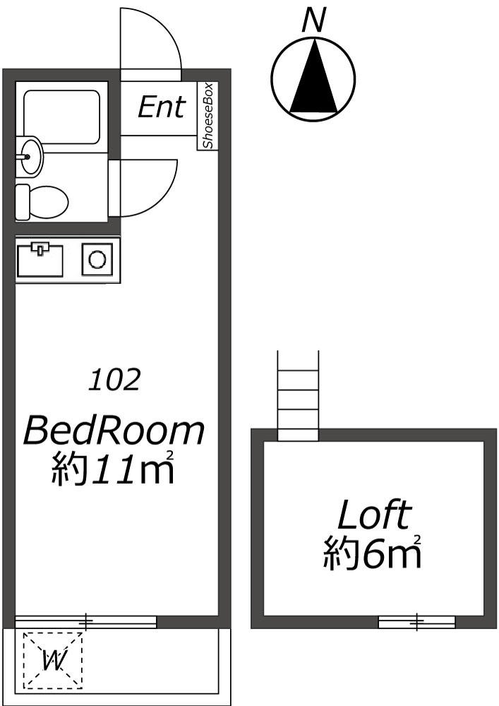 Entire room arrangement/ground plan　全体間取・平面図
