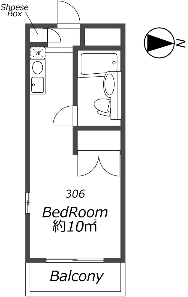 Entire room arrangement/ground plan　全体間取・平面図