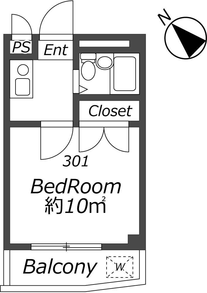 Entire room arrangement/ground plan　全体間取・平面図