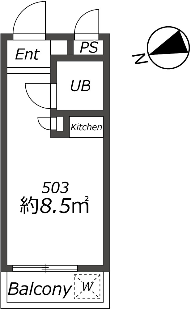 Entire room arrangement/ground plan　全体間取・平面図