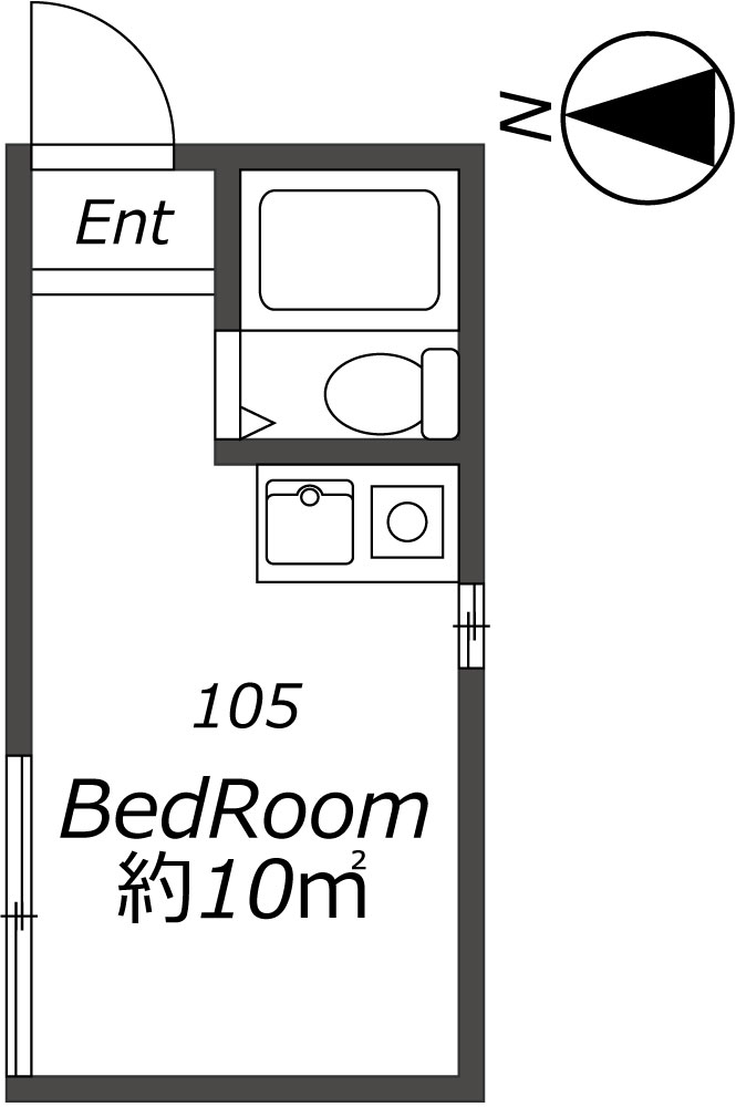Entire room arrangement/ground plan　全体間取・平面図
