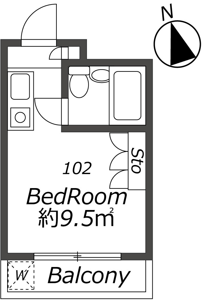 Entire room arrangement/ground plan 全体間取・平面図