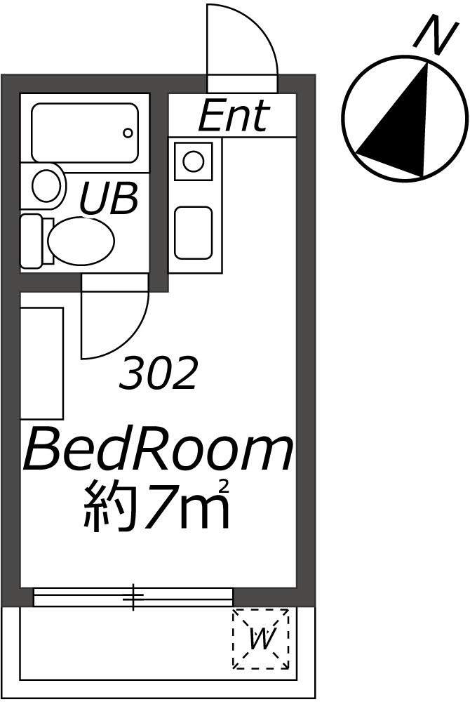 Entire room arrangement/ground plan 全体間取・平面図