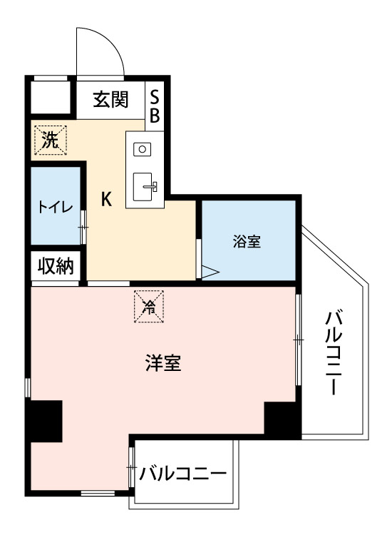 Entire room arrangement/ground plan　全体間取・平面図