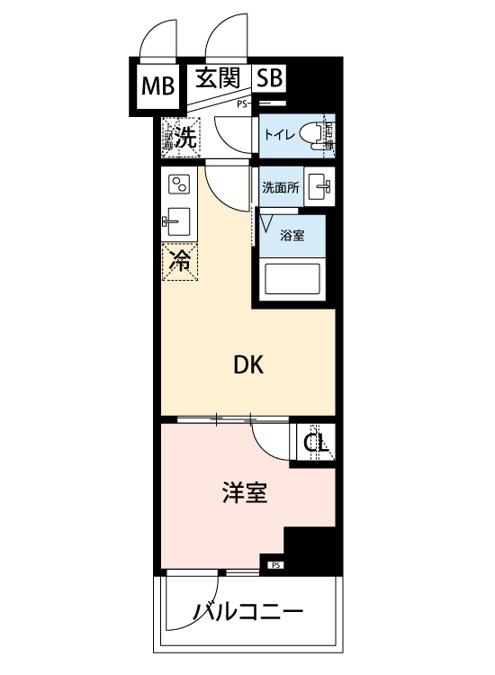 Entire room arrangement/ground plan　全体間取・平面図