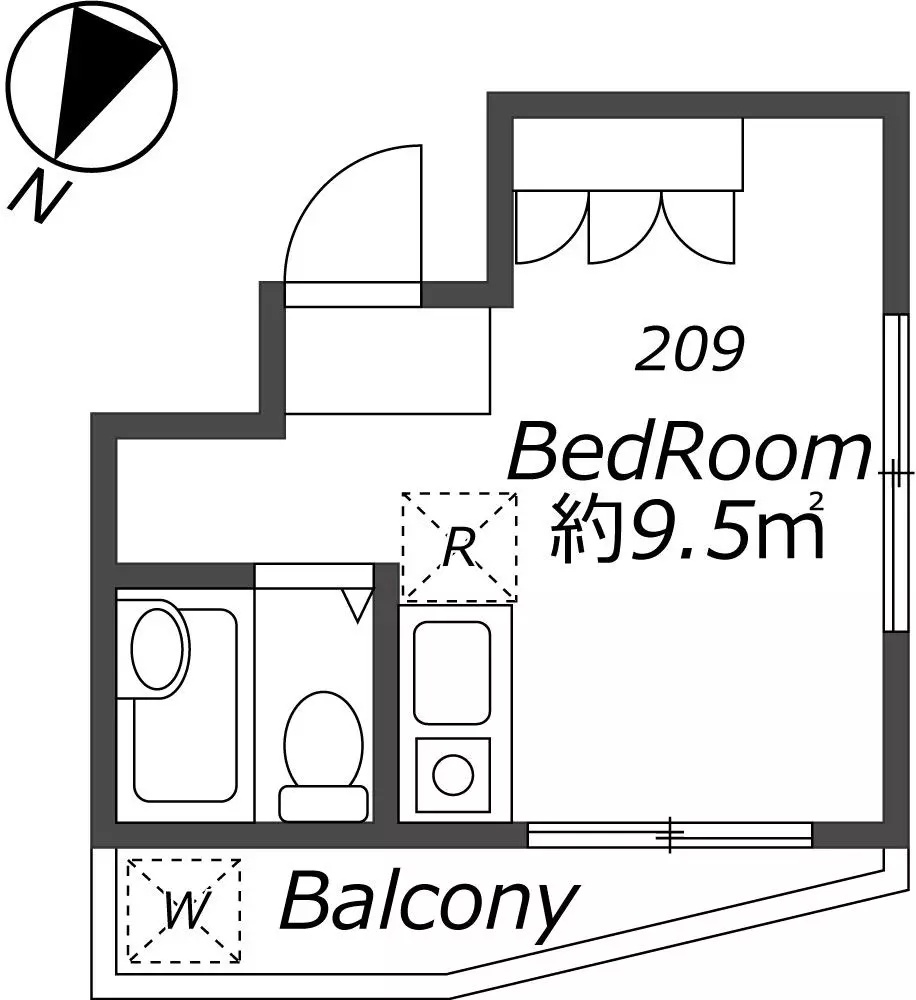 Entire room arrangement/ground plan　全体間取・平面図