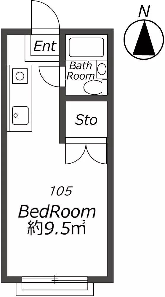 Entire room arrangement/ground plan　全体間取・平面図