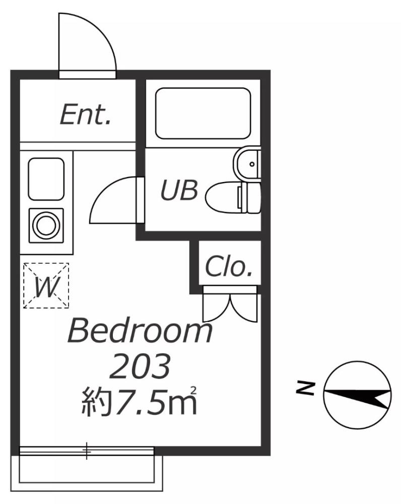 Entire room arrangement/ground plan　全体間取・平面図