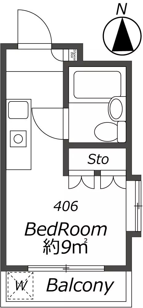 Entire room arrangement/ground plan　全体間取・平面図