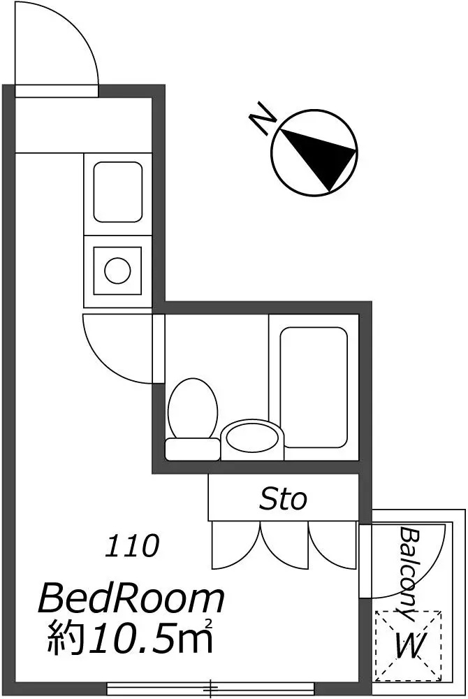 Entire room arrangement/ground plan 全体間取・平面図