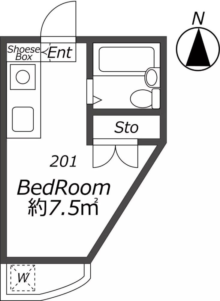 Entire room arrangement/ground plan 全体間取・平面図
