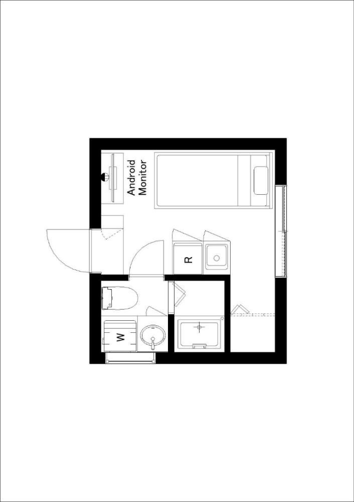 Entire room arrangement/ground plan　全体間取・平面図
