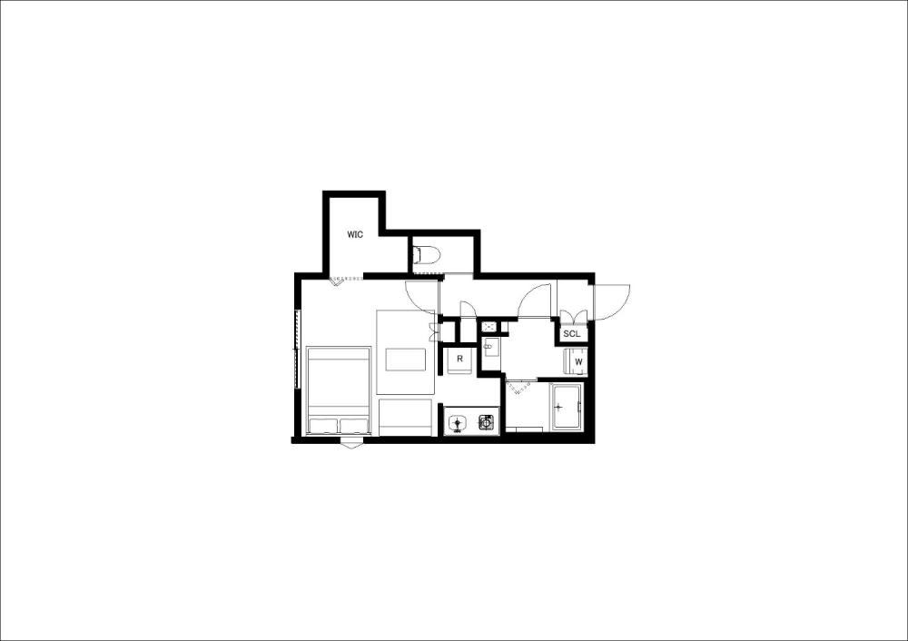 Entire room arrangement/ground plan　全体間取・平面図
