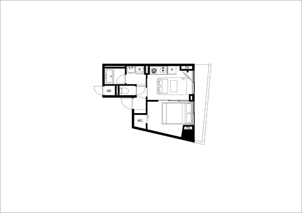 Entire room arrangement/ground plan　全体間取・平面図