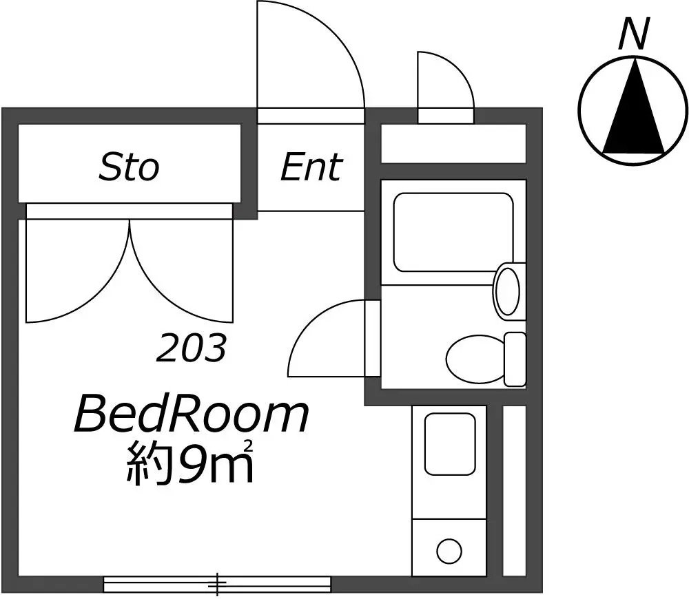 Entire room arrangement/ground plan　全体間取・平面図