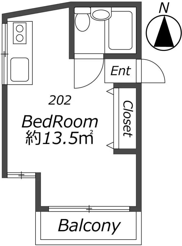 Entire room arrangement/ground plan　全体間取・平面図