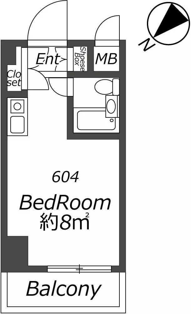 Entire room arrangement/ground plan　全体間取・平面図