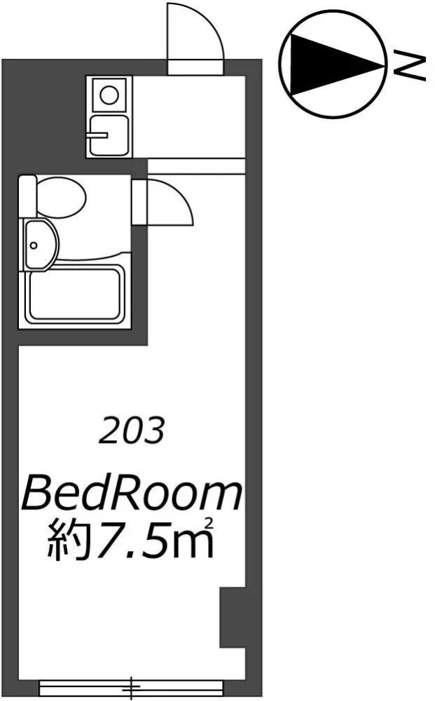Entire room arrangement/ground plan 全体間取・平面図