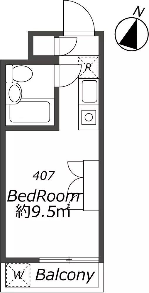 Entire room arrangement/ground plan 全体間取・平面図