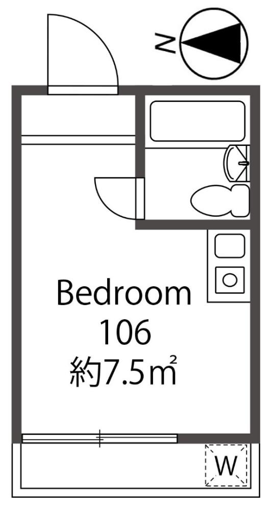 Entire room arrangement/ground plan　全体間取・平面図