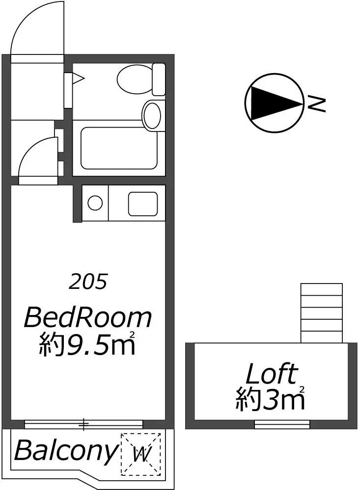 Entire room arrangement/ground plan 全体間取・平面図