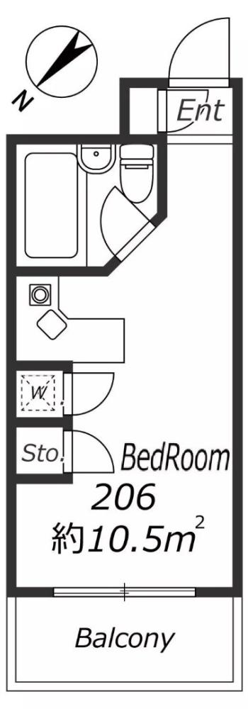Entire room arrangement/ground plan 全体間取・平面図