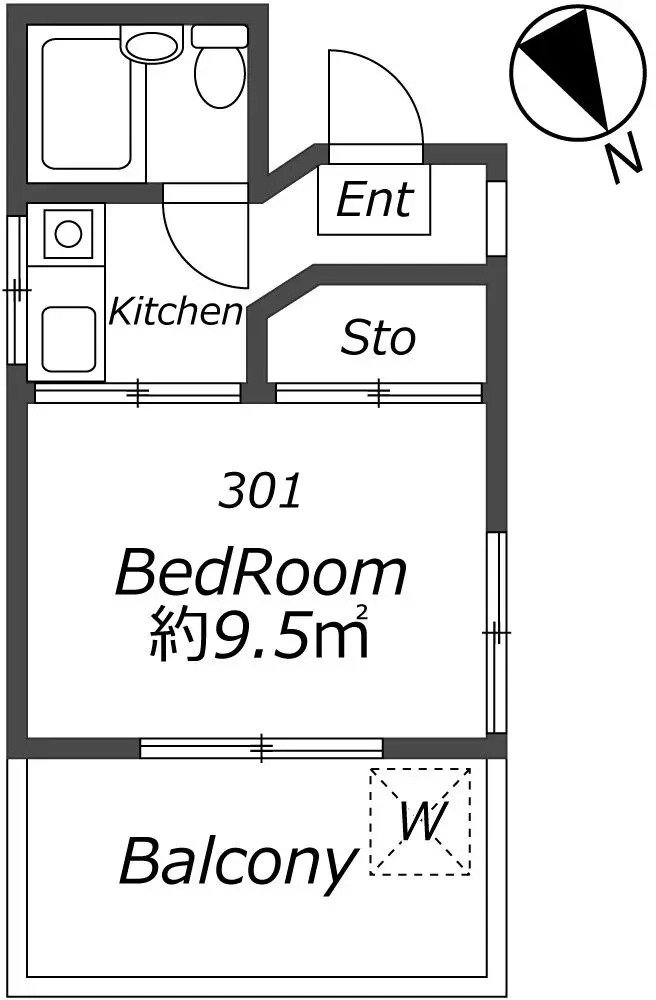 Entire room arrangement/ground plan　全体間取・平面図
