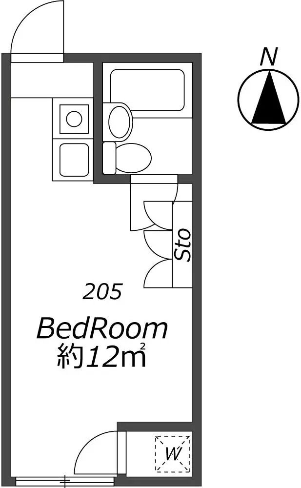 Entire room arrangement/ground plan 全体間取・平面図