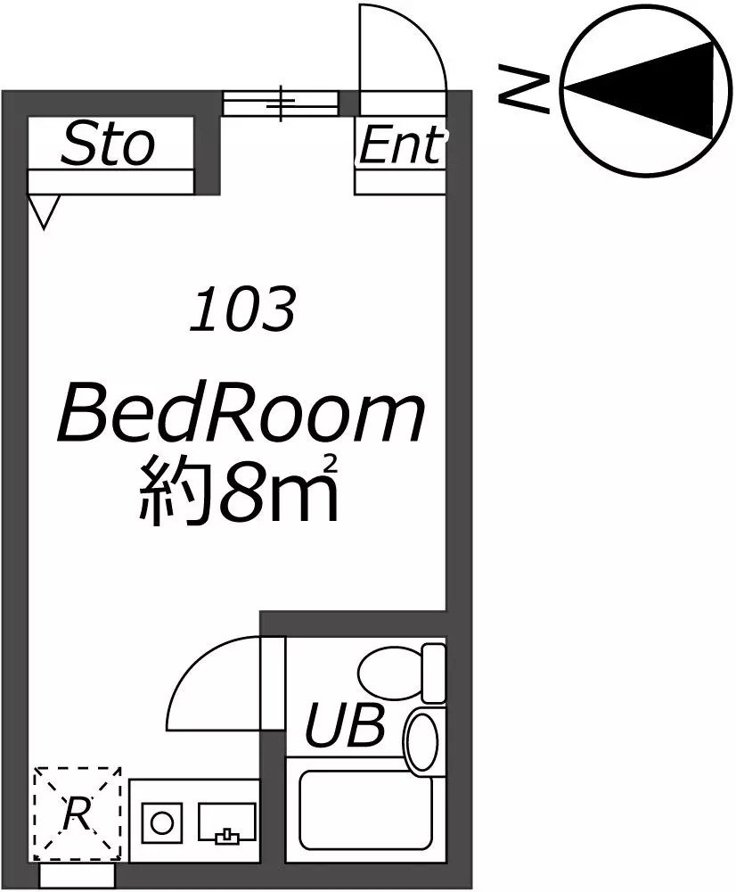 Entire room arrangement/ground plan　全体間取・平面図