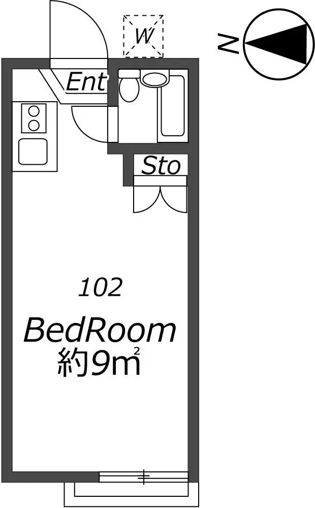 Entire room arrangement/ground plan　全体間取・平面図